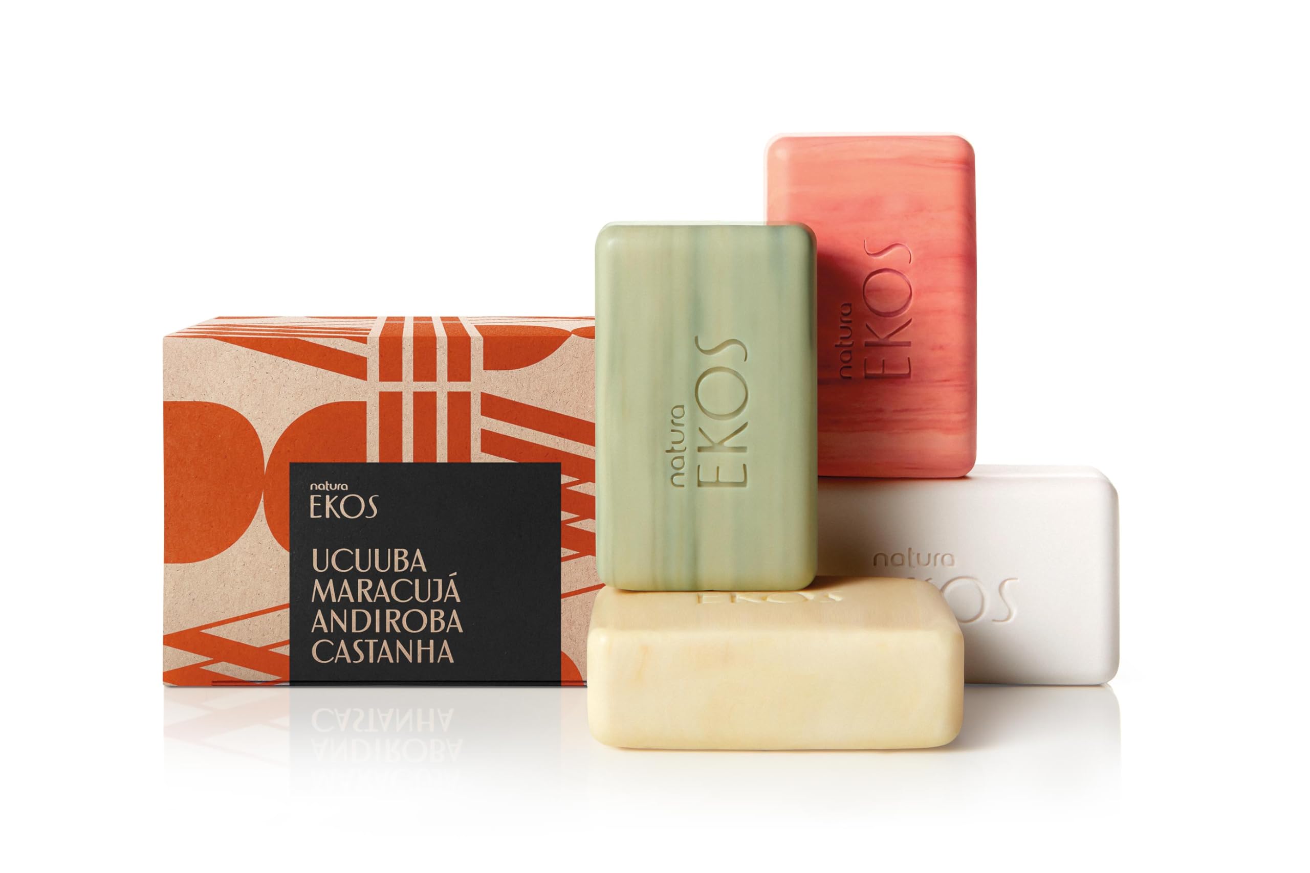 Natura bar soap set packaging reveals eco-friendly materials ideal for gifting.