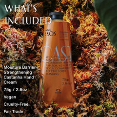 Natura Brazil Nut Hand Cream texture shows quick absorption for busy days.