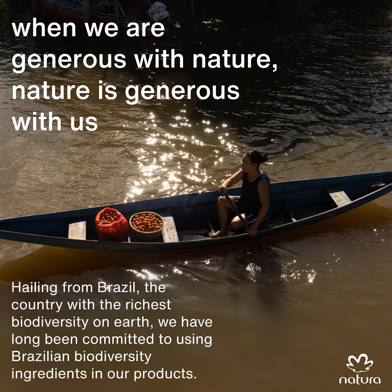 Natura Brazil Nut Hand Cream demonstrates lightweight, non-greasy finish after application.