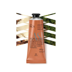 Natura Brazil Nut Hand Cream packaging in compact 1.4oz tube for travel.