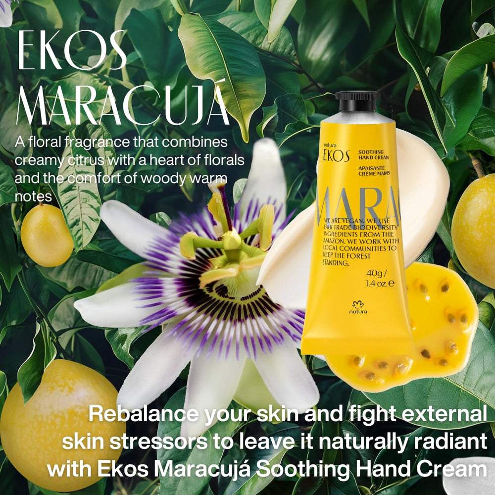 Natura Ekos Murumuru butter ingredient close-up highlights nourishing moisture.
