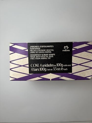 Natura Exfoliating Bar Soap Gift Set Andiroba bar soothing cleanse for sensitive skin.