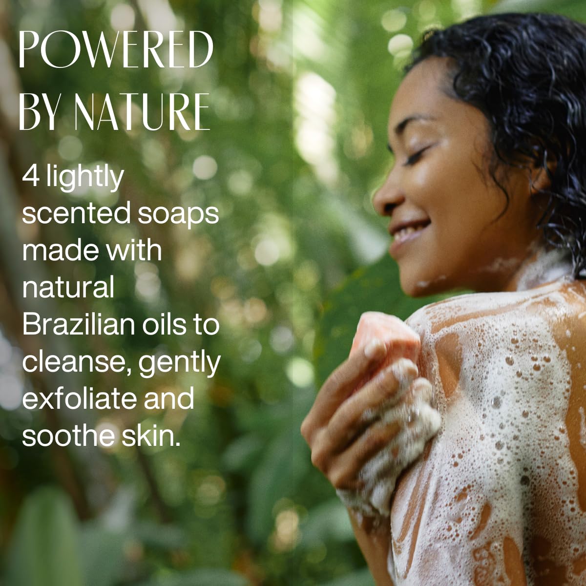 Natura Exfoliating Bar Soap Gift Set Gift-packaging display suggests a thoughtful, ready-to-share present.