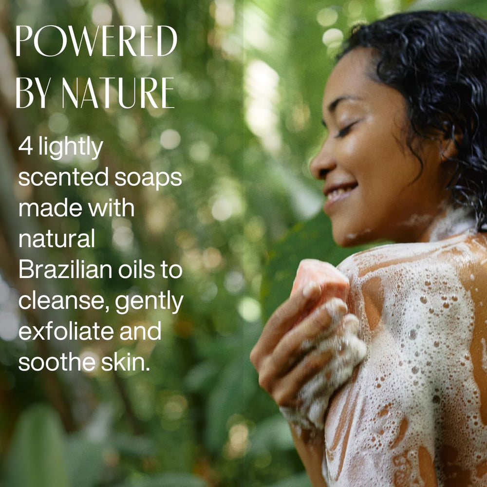 Natura Exfoliating Bar Soap Gift Set Gift-packaging display suggests a thoughtful, ready-to-share present.