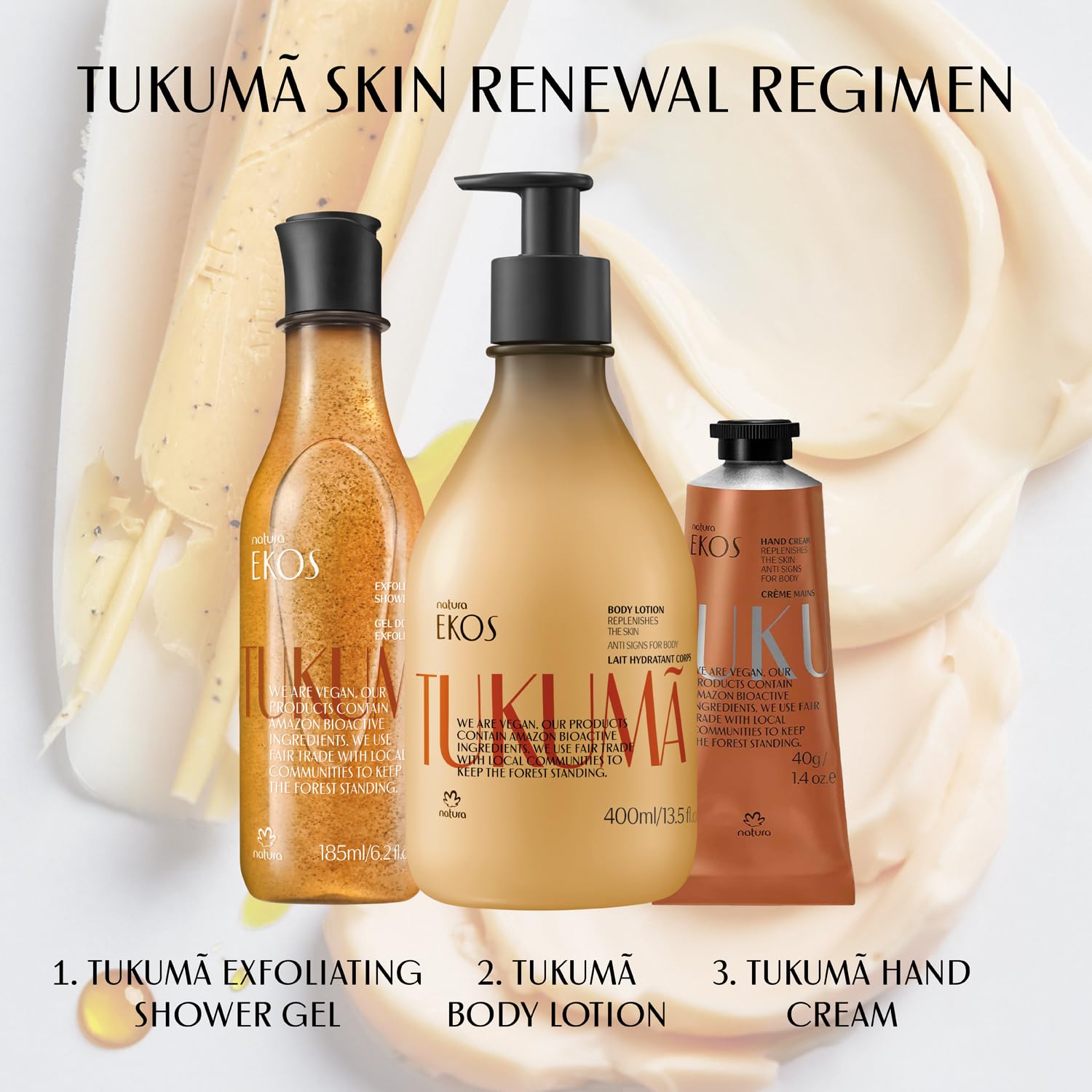 Natura Tukumã vegan 97-percent natural label close-up