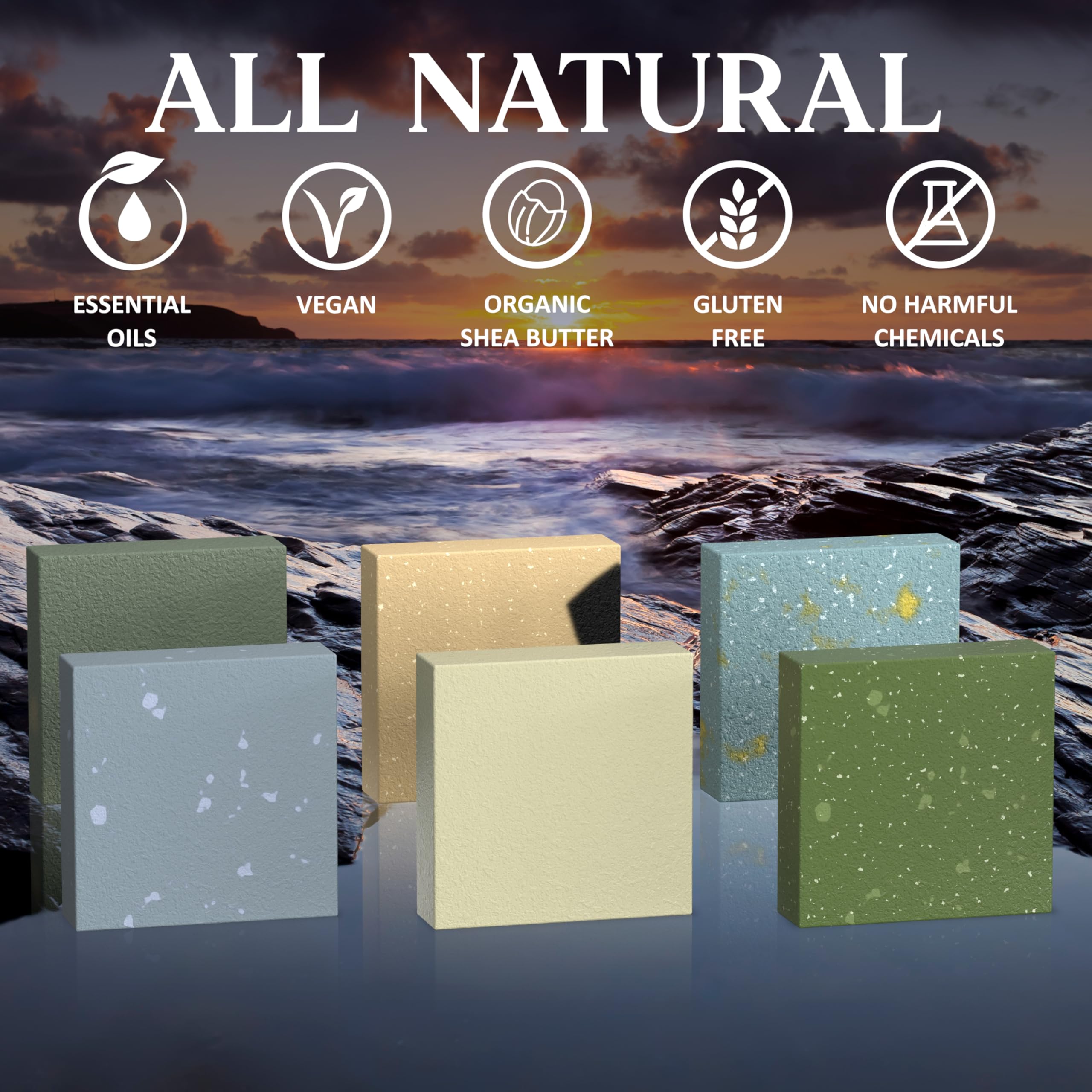 NATURAL AMERICAN handmade in USA bar soap emphasizes craft and quality.