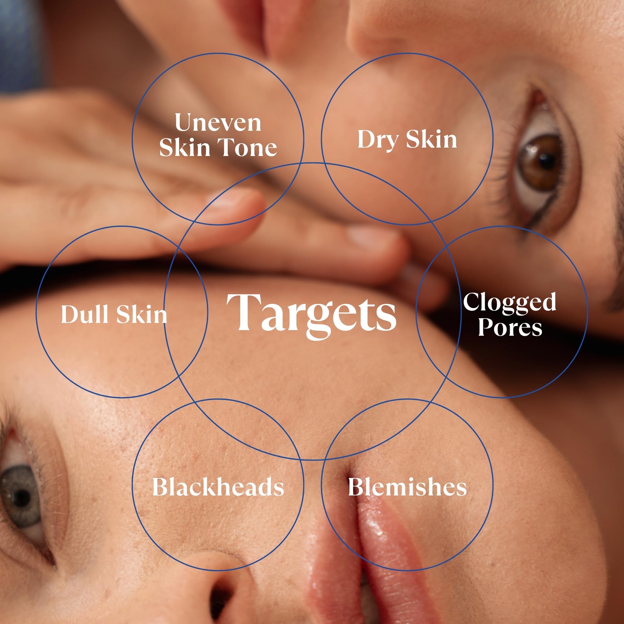 Natural Aqua Gel Cure by Toyo on dry skin buffing for smoother texture.