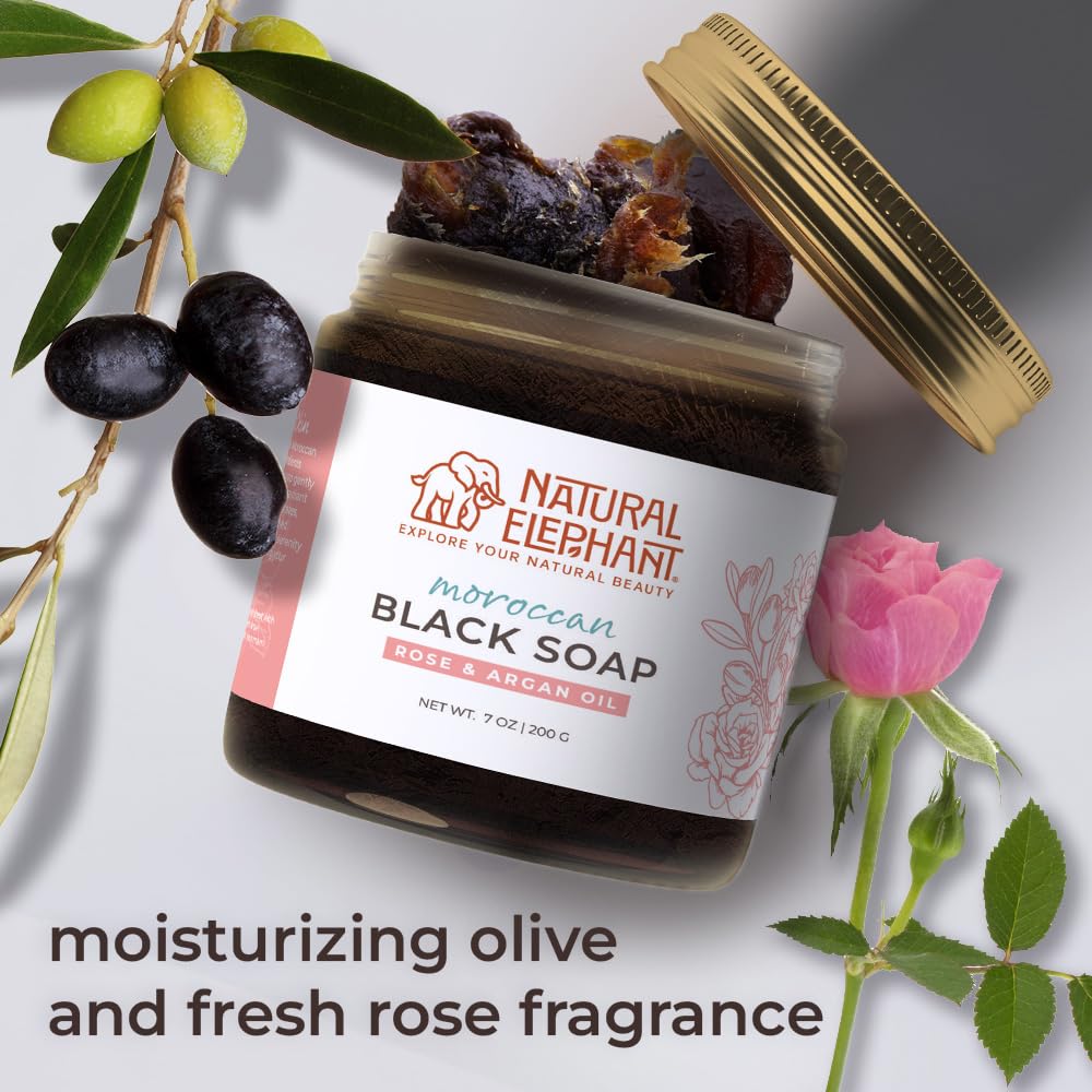 Natural Elephant olive oil-rich paste supports gentle hydration during exfoliation.