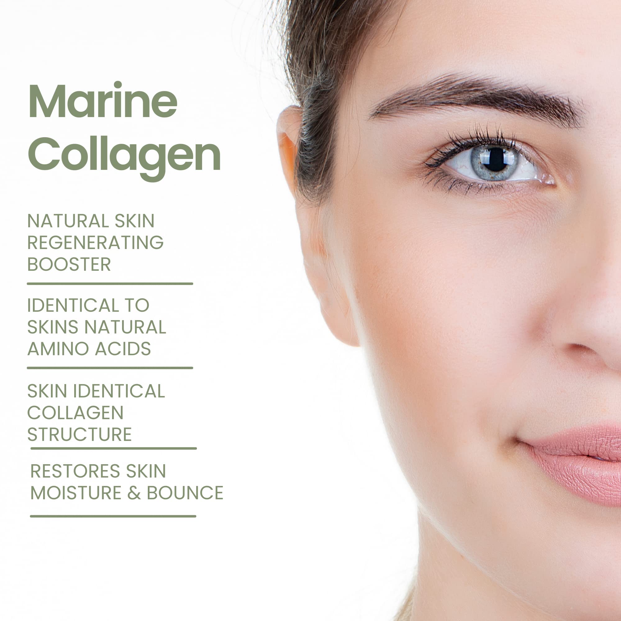 Natural Outcome algae-plankton blend label highlights an anti-aging formula approach.