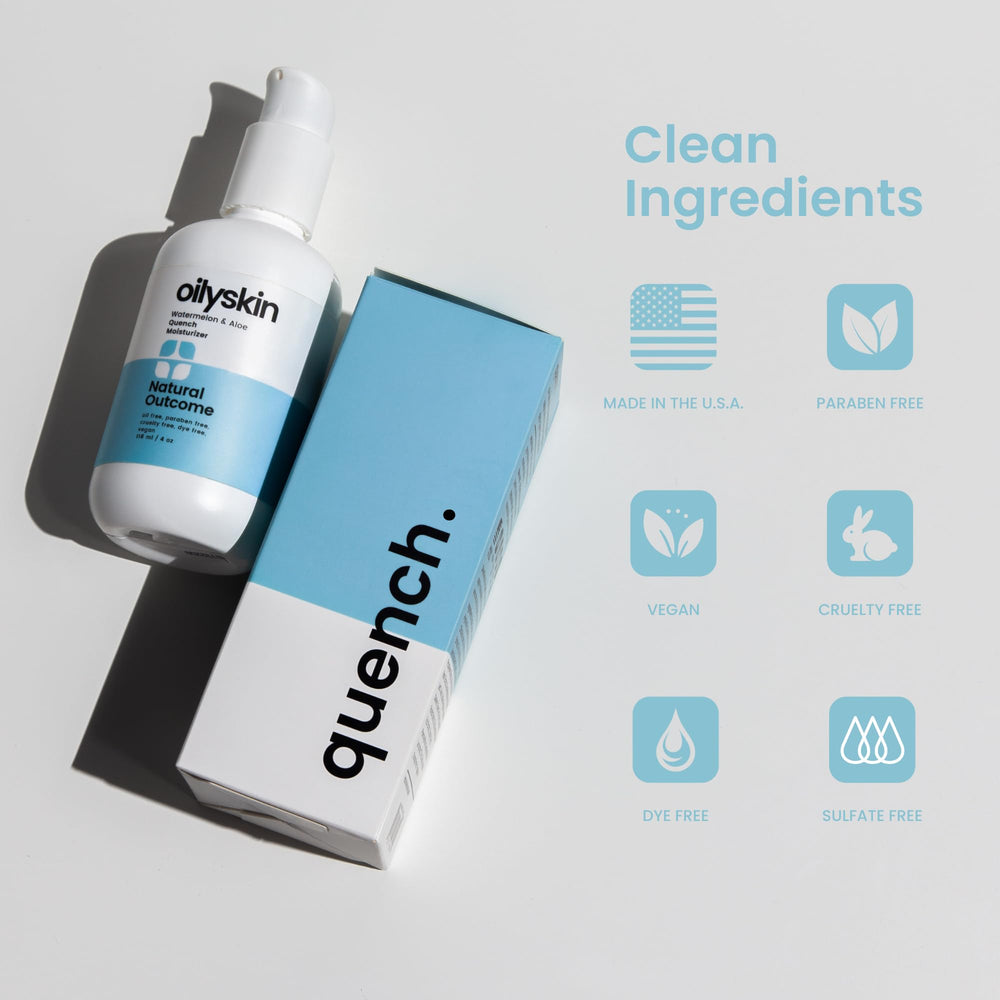Natural Outcome with white willow extract for gentle surface care and texture.