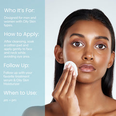 Natural Outcome Oily Skin Toner with Aloe Vera hydration