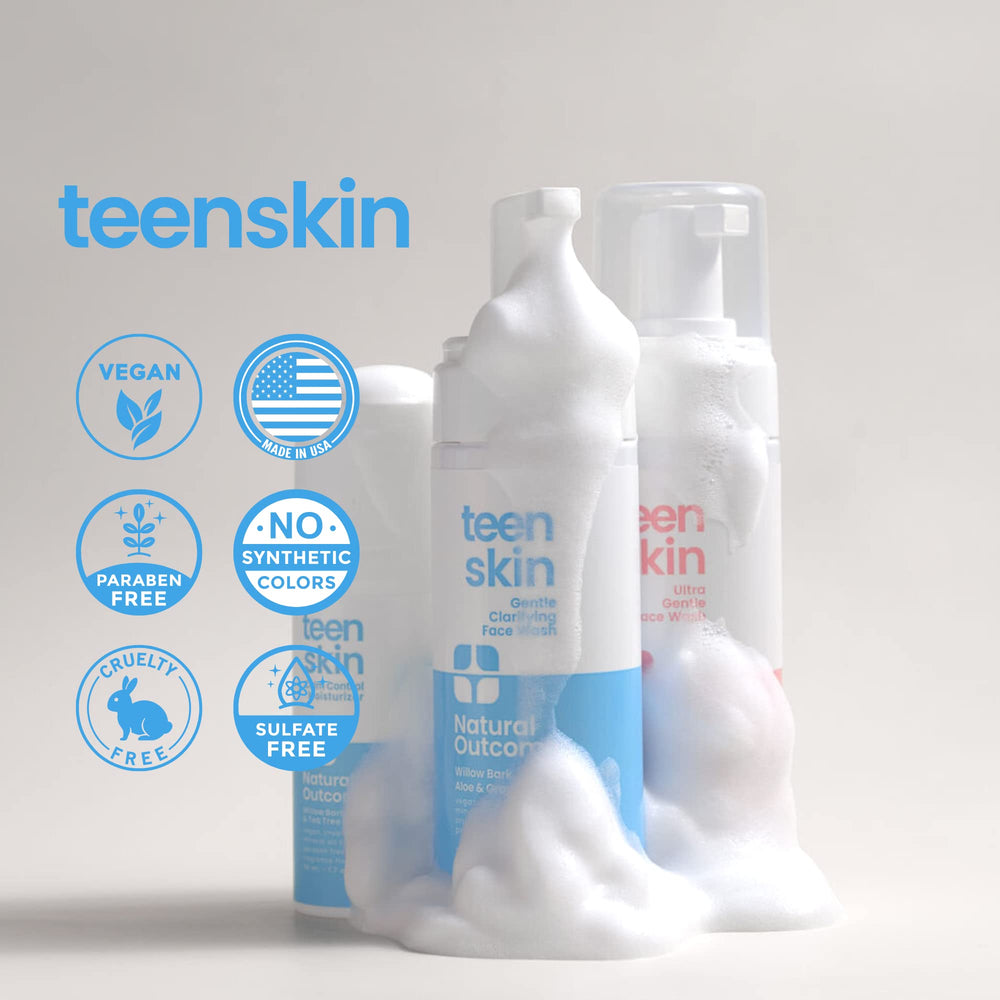 Natural Outcome kit packaging closed outlines a complete 3-step regimen.
