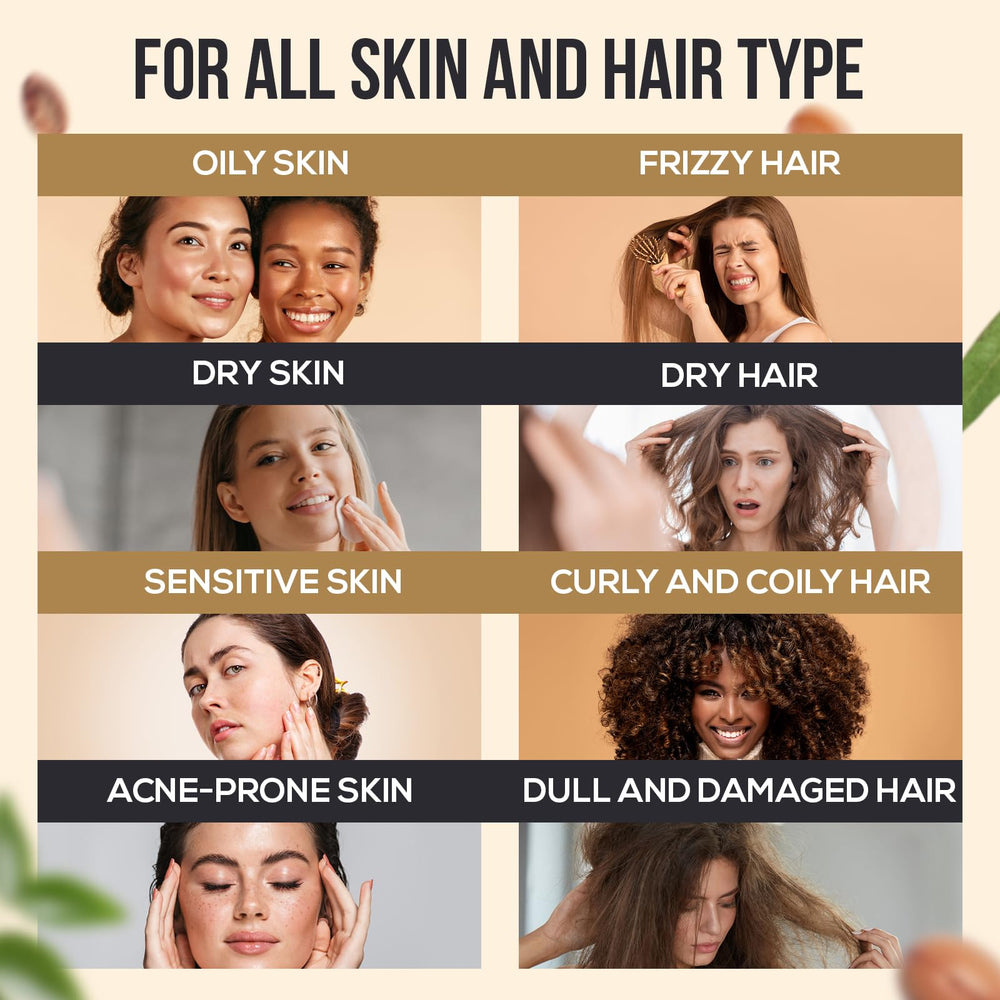 Natural Riches Argan Oil texture close-up showing non-greasy finish.