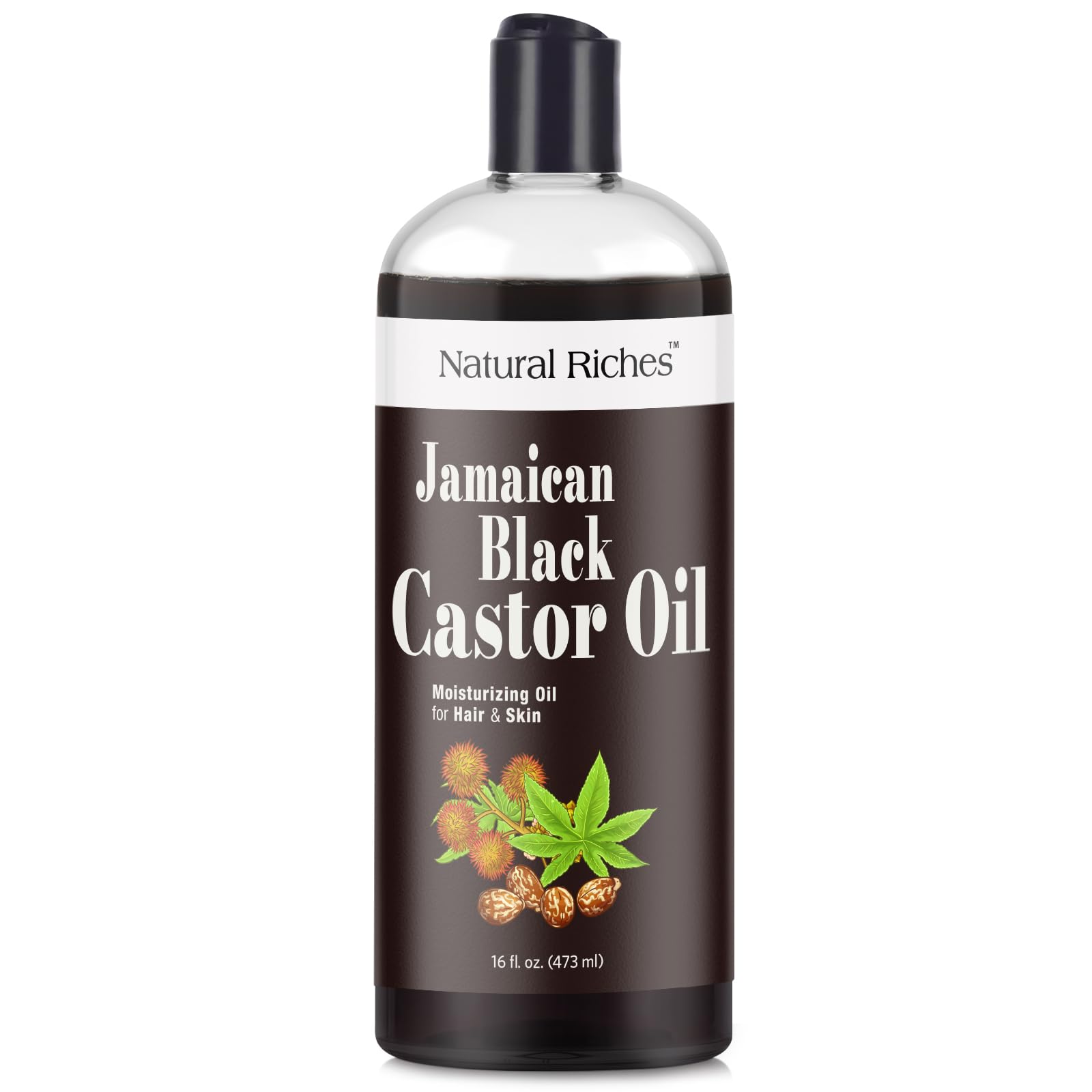 Natural Riches origin-jamaica image emphasizes artisanal sourcing for authentic Jamaican black castor oil.