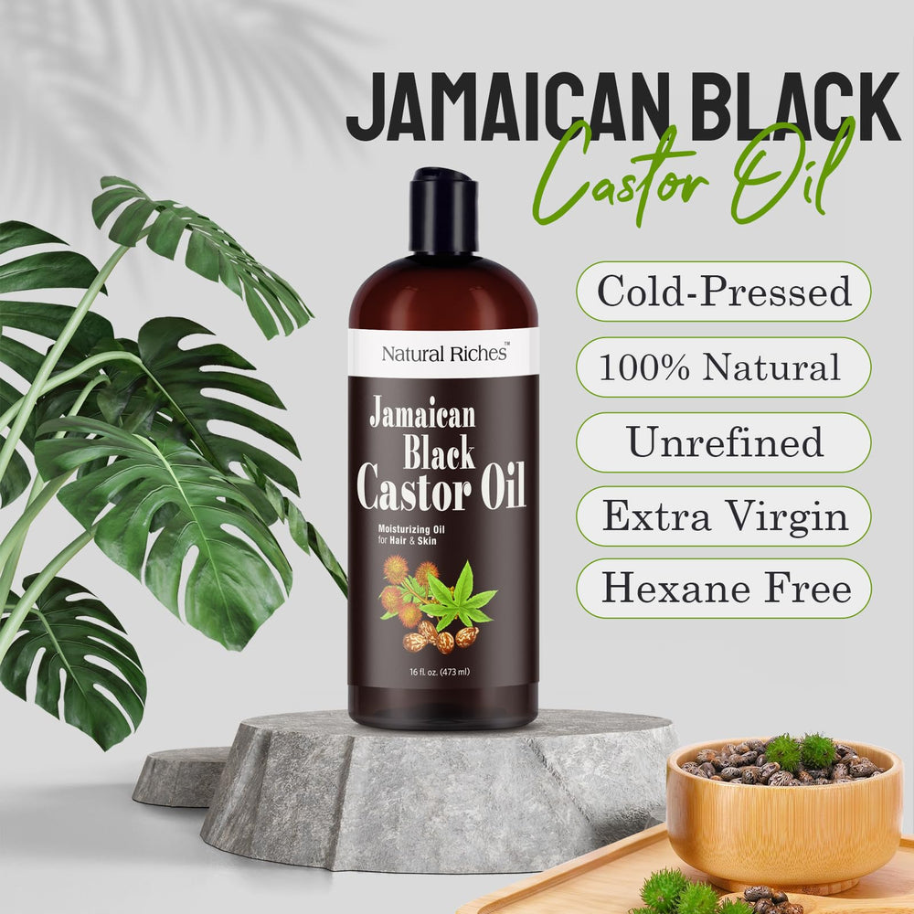 Natural Riches scalp-care image conveys soothing massage and potential scalp conditioning.