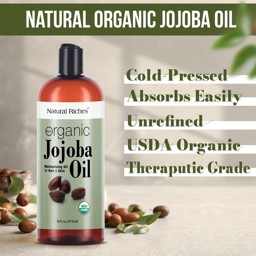 Natural Riches Jojoba Oil for nails and cuticles nourishing skin