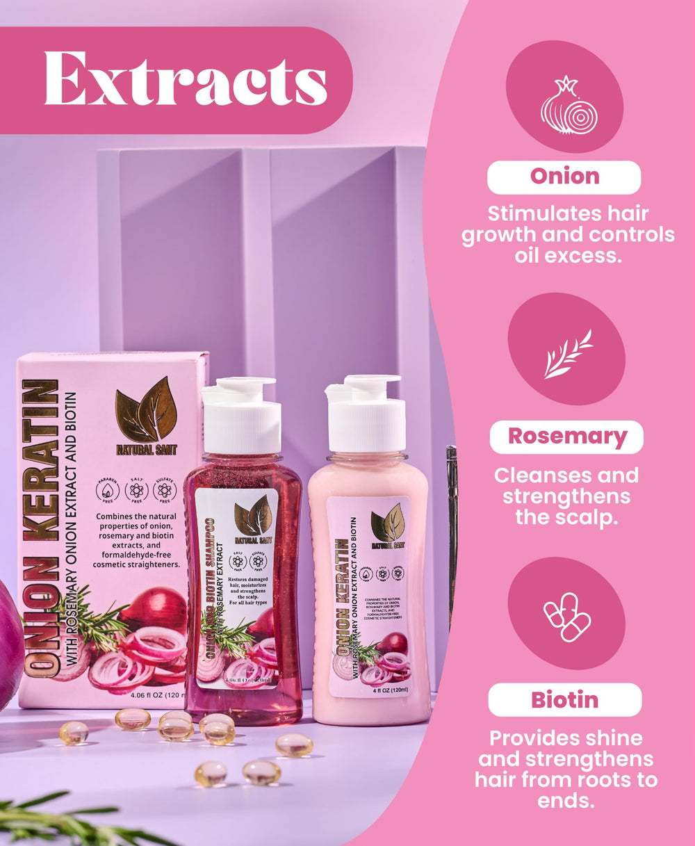 Natural Sant damage-repair shine photo conveys strengthened, glossy hair after use.