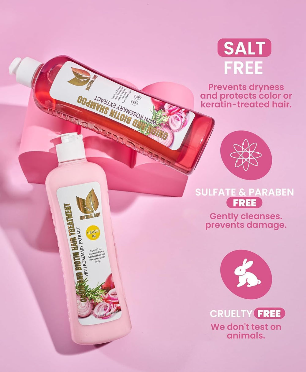 Natural Sant hair growth shampoo application demonstrating easy lather for daily use.