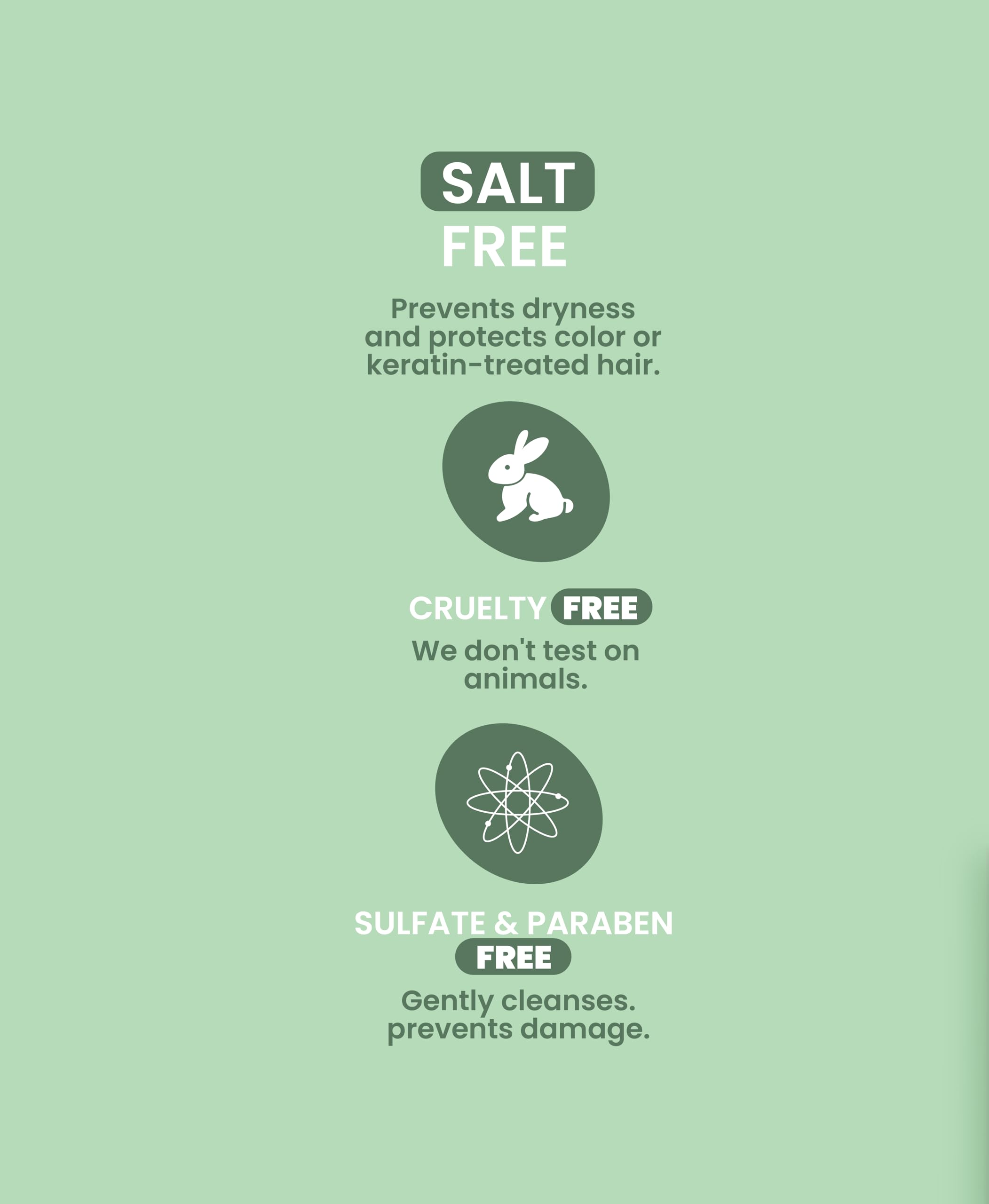 Natural Sant Rosemary & Cinchona works for all hair types and needs.