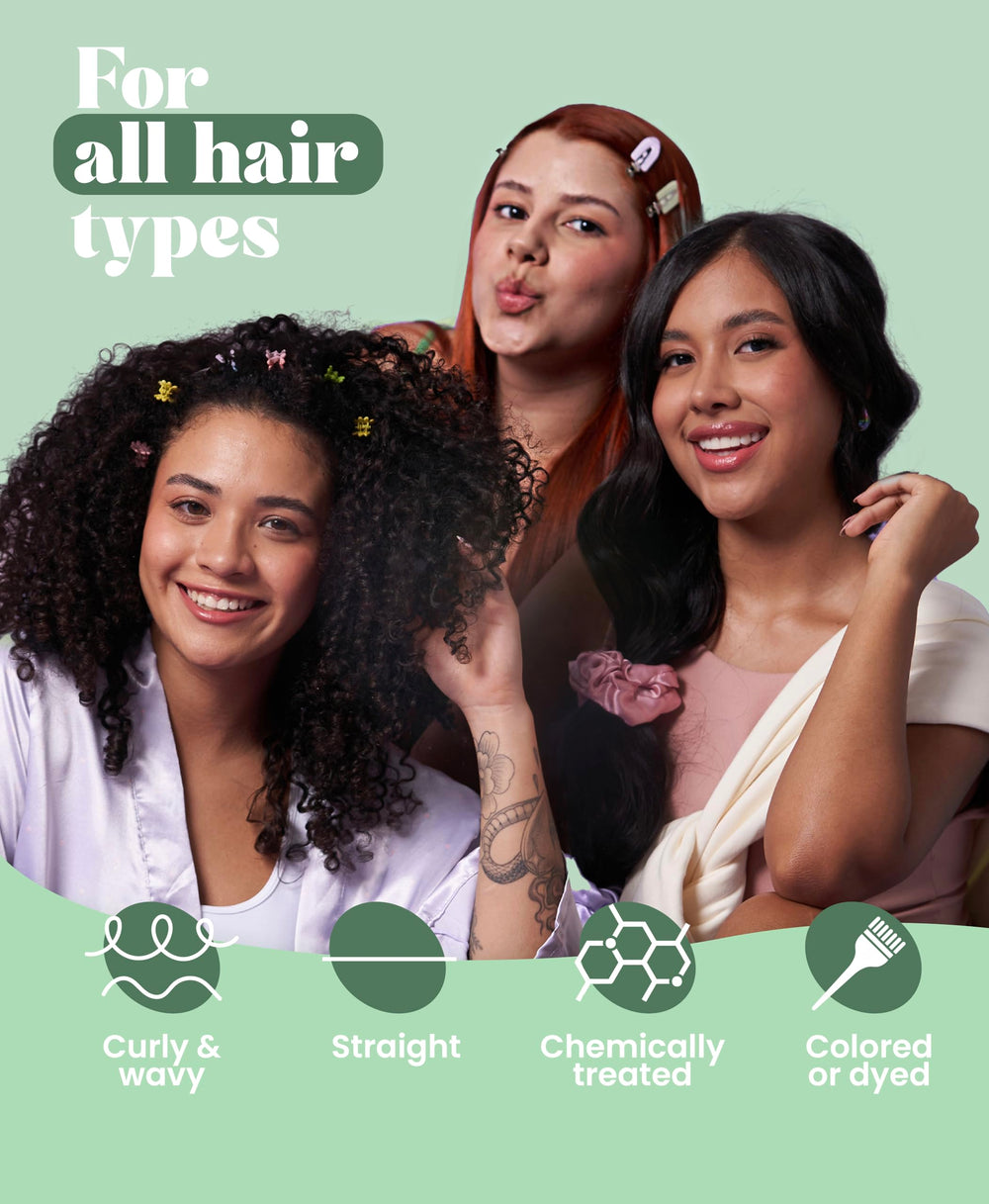 Natural Sant Rosemary & Cinchona aids shine in dark hair tones.