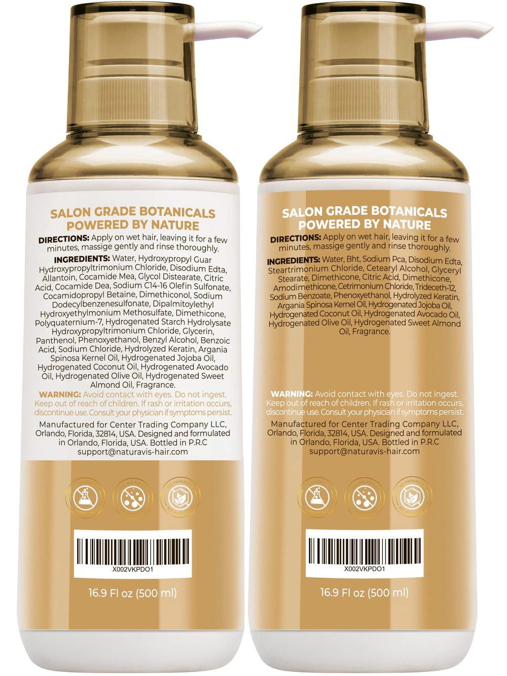 NATURAVIS Cruelty-free symbol reinforces ethical, plant-based care
