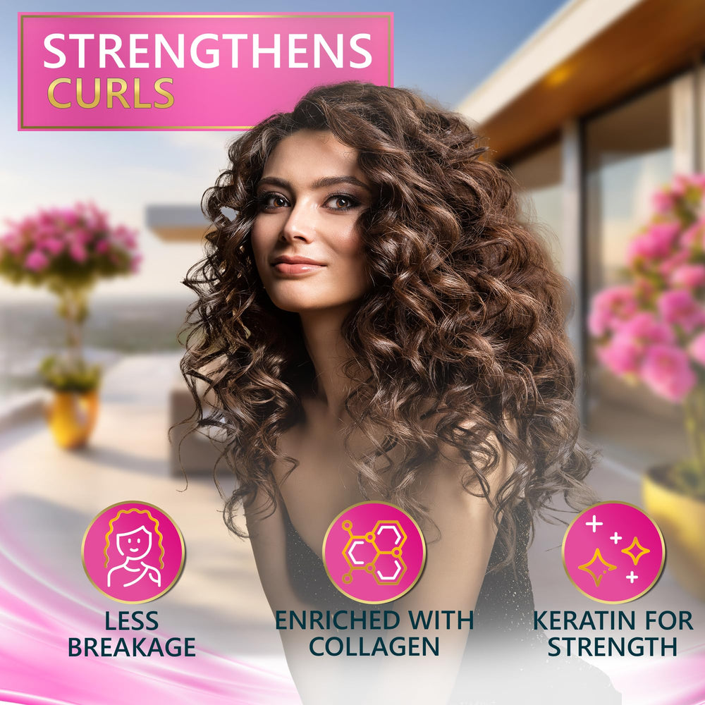 Naturavis Sulfate-Free bottle emphasizes gentle cleansing for all curl types.