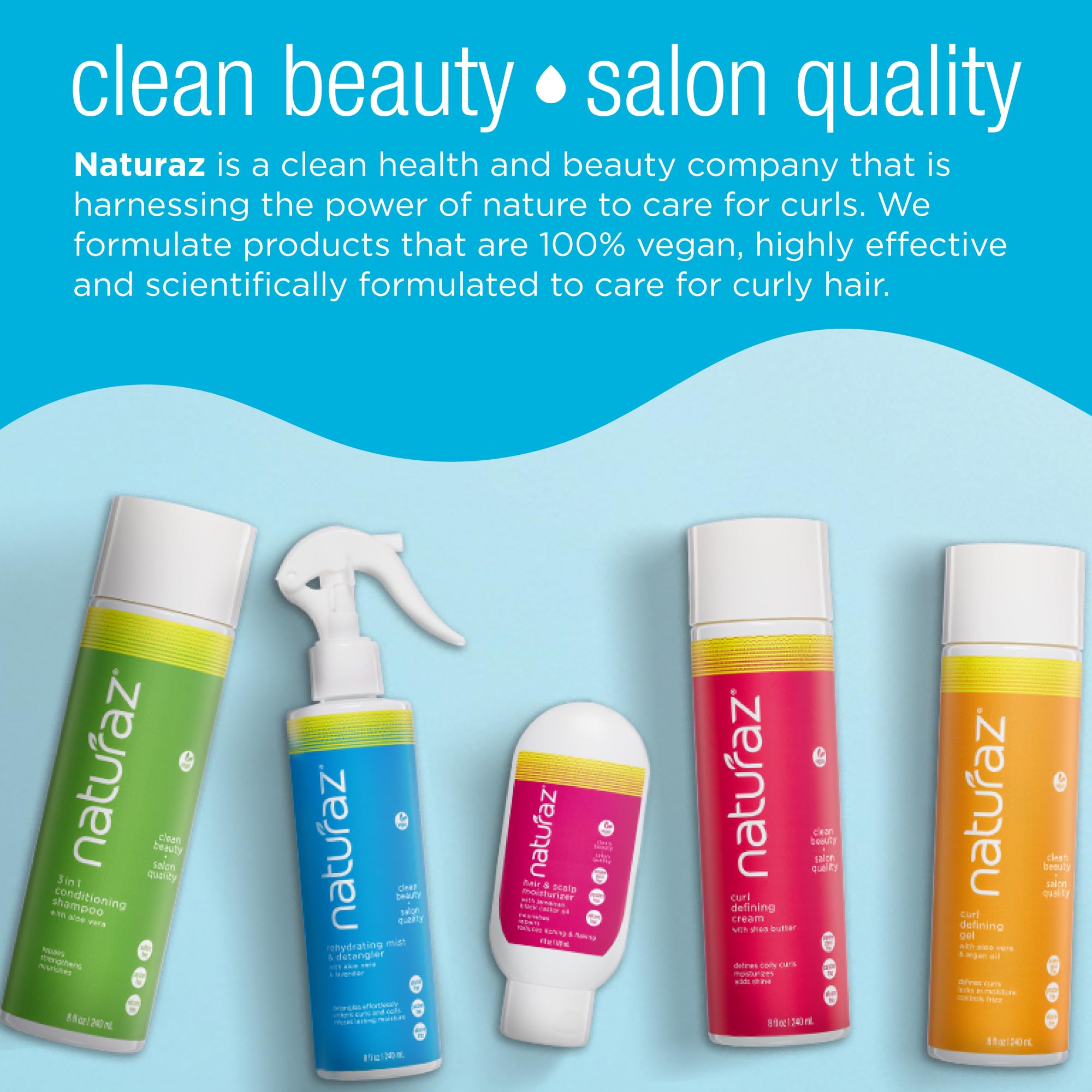 Naturaz vegan cruelty-free label highlighting clean formula