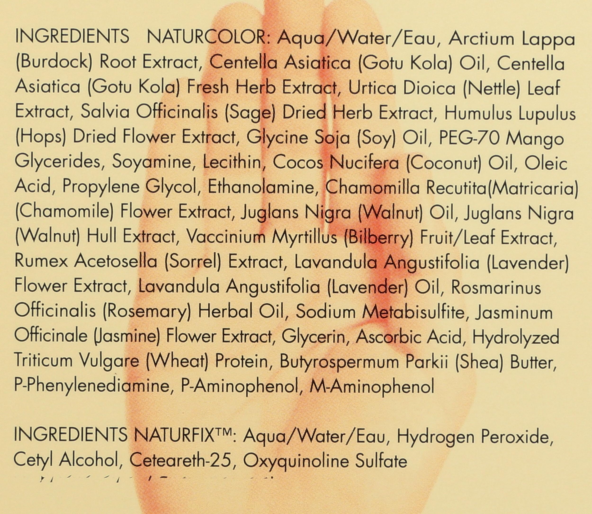 Naturcolor applicator enables precise, easy application.