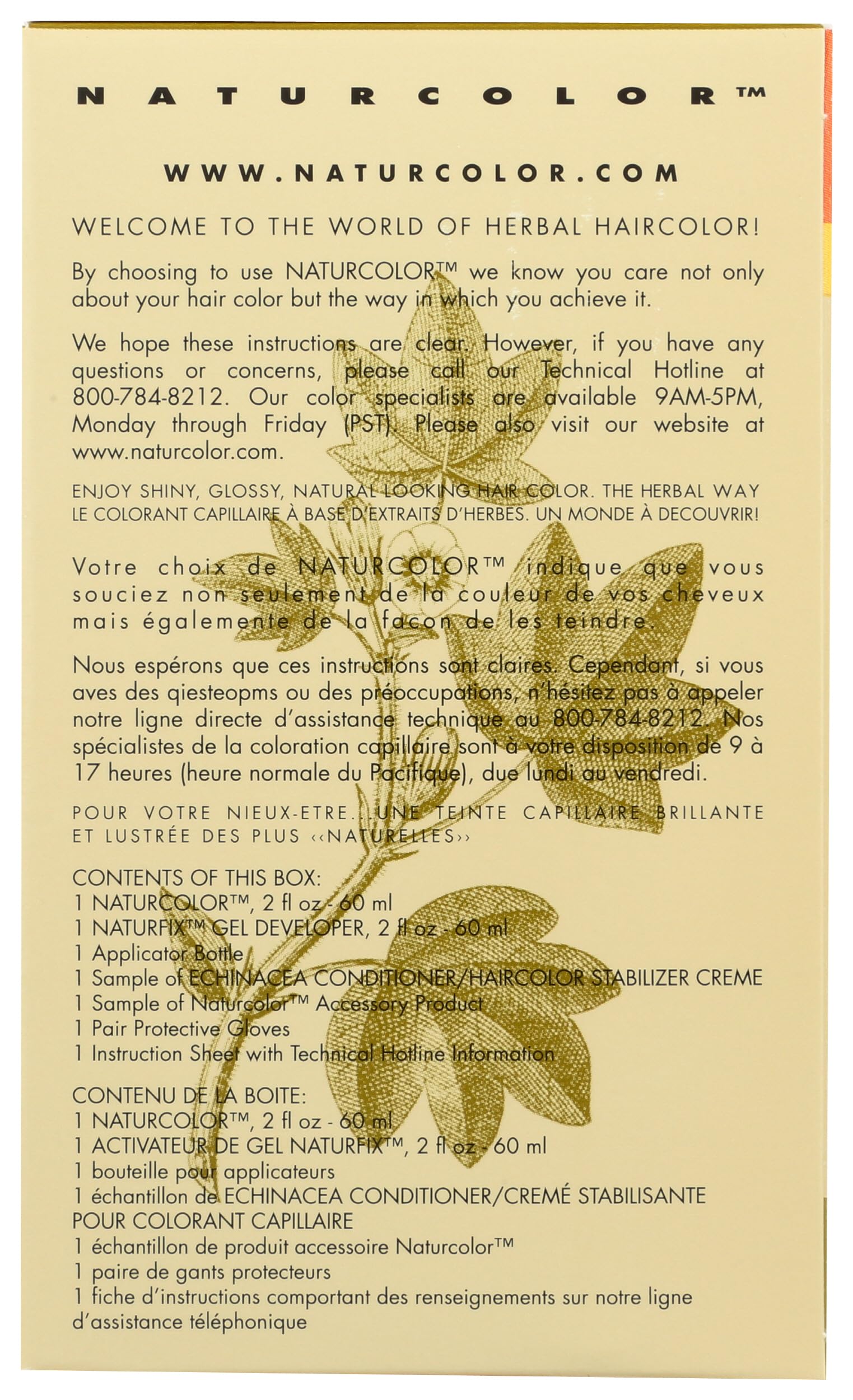 Naturcolor Burdock fade-resistance hint for longer-lasting color