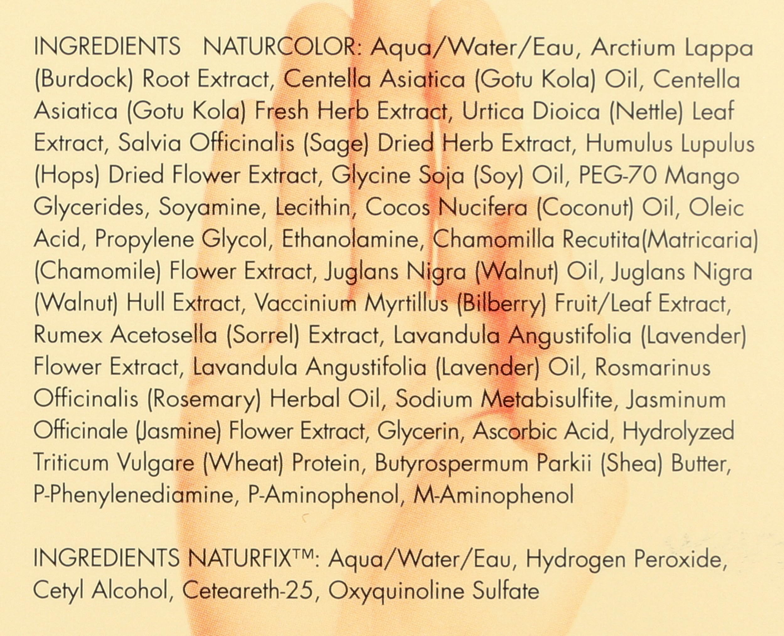 Naturcolor Cola on-model look demonstrates natural color variation