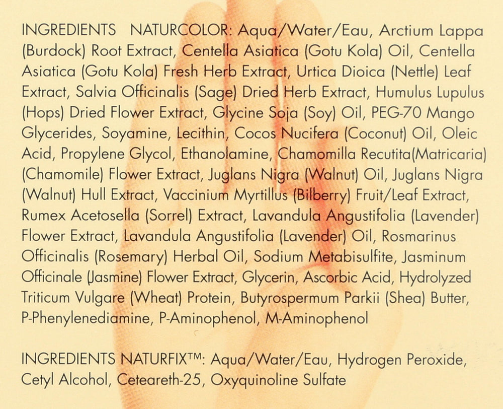 Naturcolor Cola on-model look demonstrates natural color variation