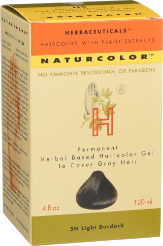 naturcolor Haircolor Light Burdock dye-mix illustrating color blending option