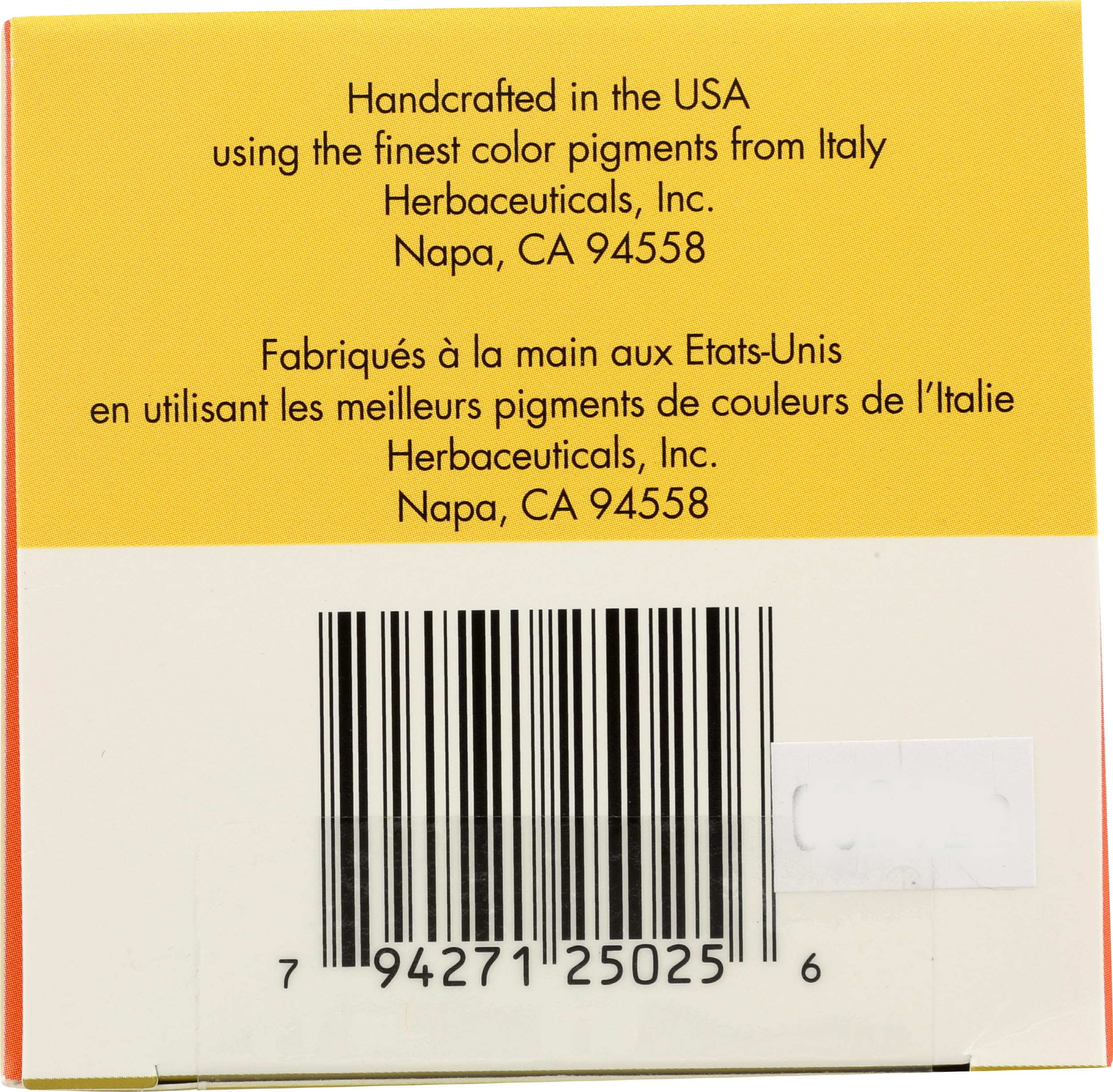 Naturcolor instruction card with hotline offers helpful color guidance.