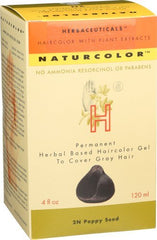 naturcolor Poppy Seed in mixing bowl illustrates color blending for personalized shades