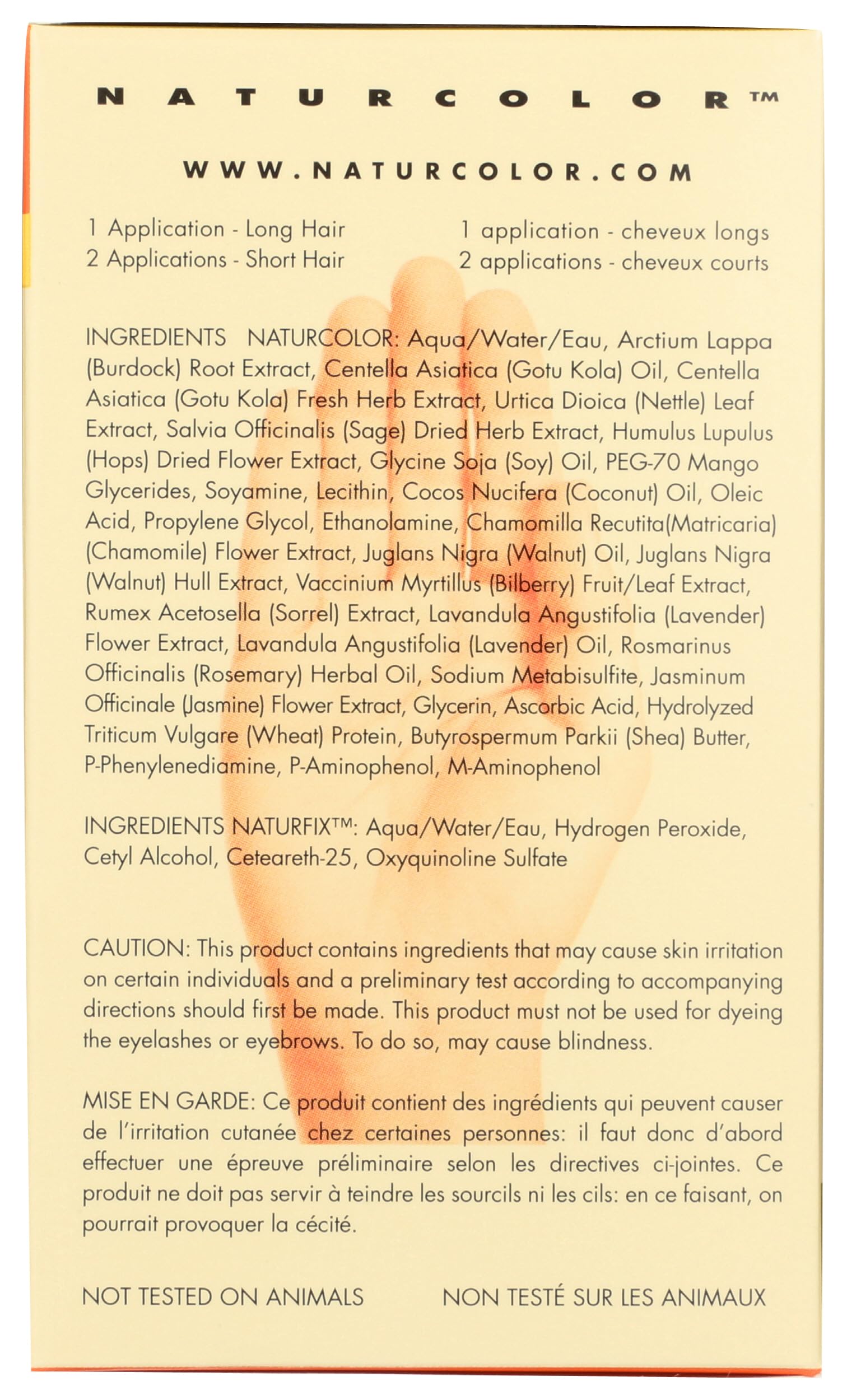 naturcolor Poppy Seed swatches demonstrate natural-looking variation across shades