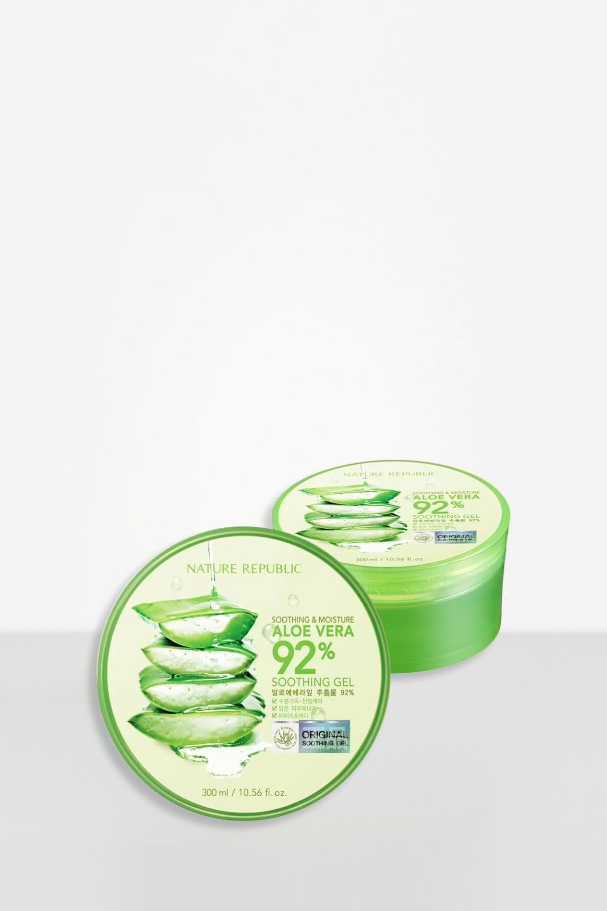 Nature Republic Aloe Vera 92% gel leg moisturizing for soft skin