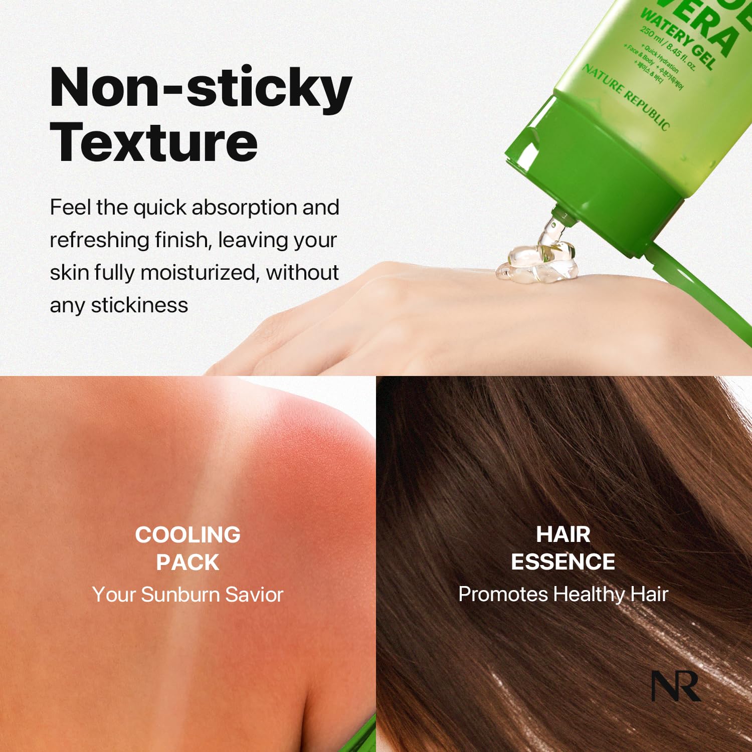 Nature Republic Aloe Vera Gel vegan-certified safety—gentle, cruelty-free skincare.