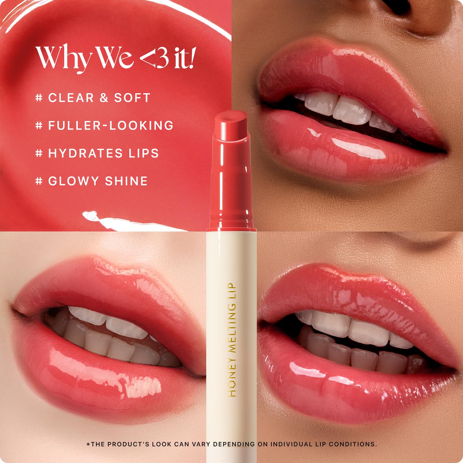 Nature Republic Honey Melting Lip 04 Pomegranate packaging highlights gifting-friendly design