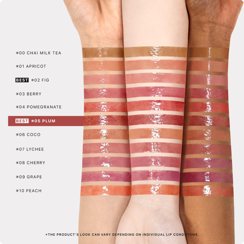 Nature Republic Honey Melting Lip 05 Plum packaging for a sleek Korean makeup look