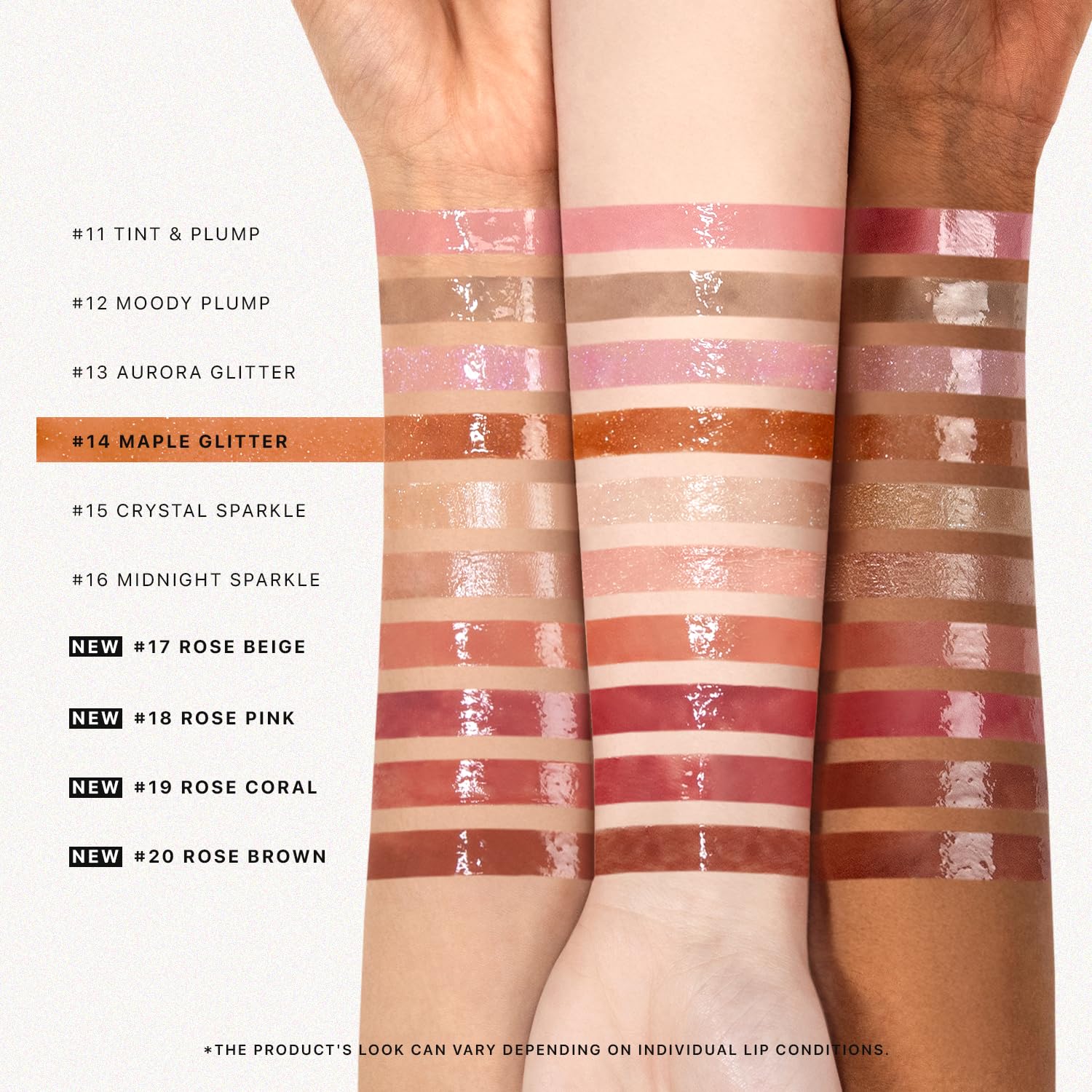 Nature Republic Honey Melting Lip Glitter Maple packaging, gift-ready look.