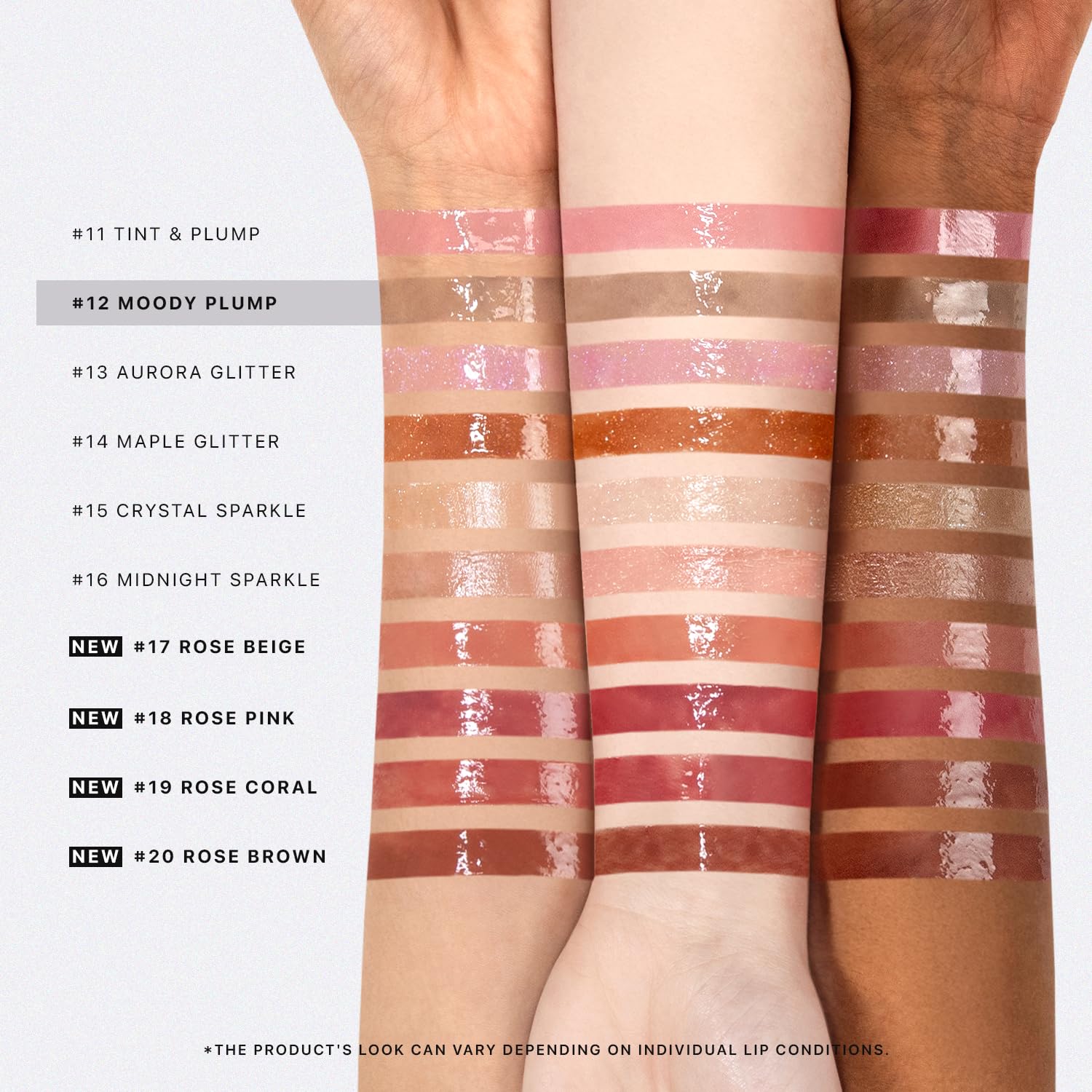 Nature Republic Honey Melting Lip Plumping 12 Gray packaging closeup, premium Korean makeup aesthetic