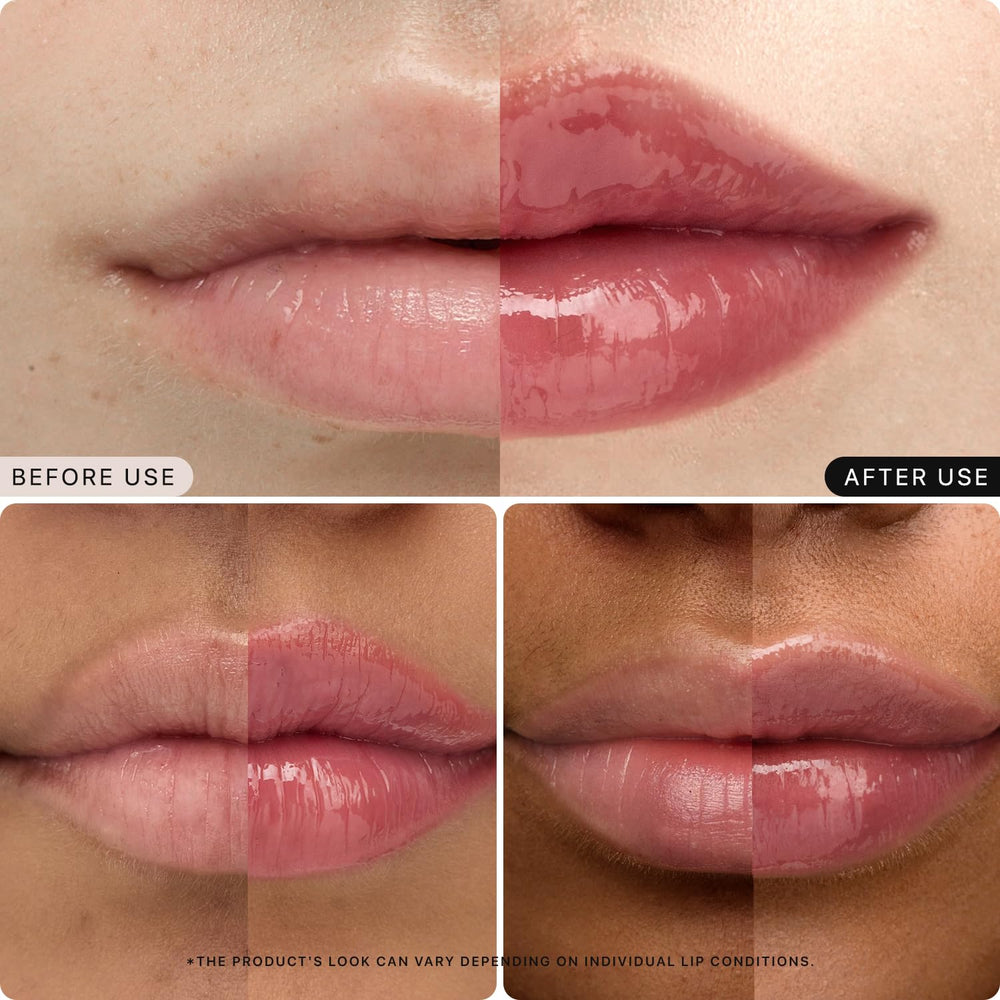 Nature Republic Honey Melting Lip Rose Pink swatches reveal vibrant color in one swipe.