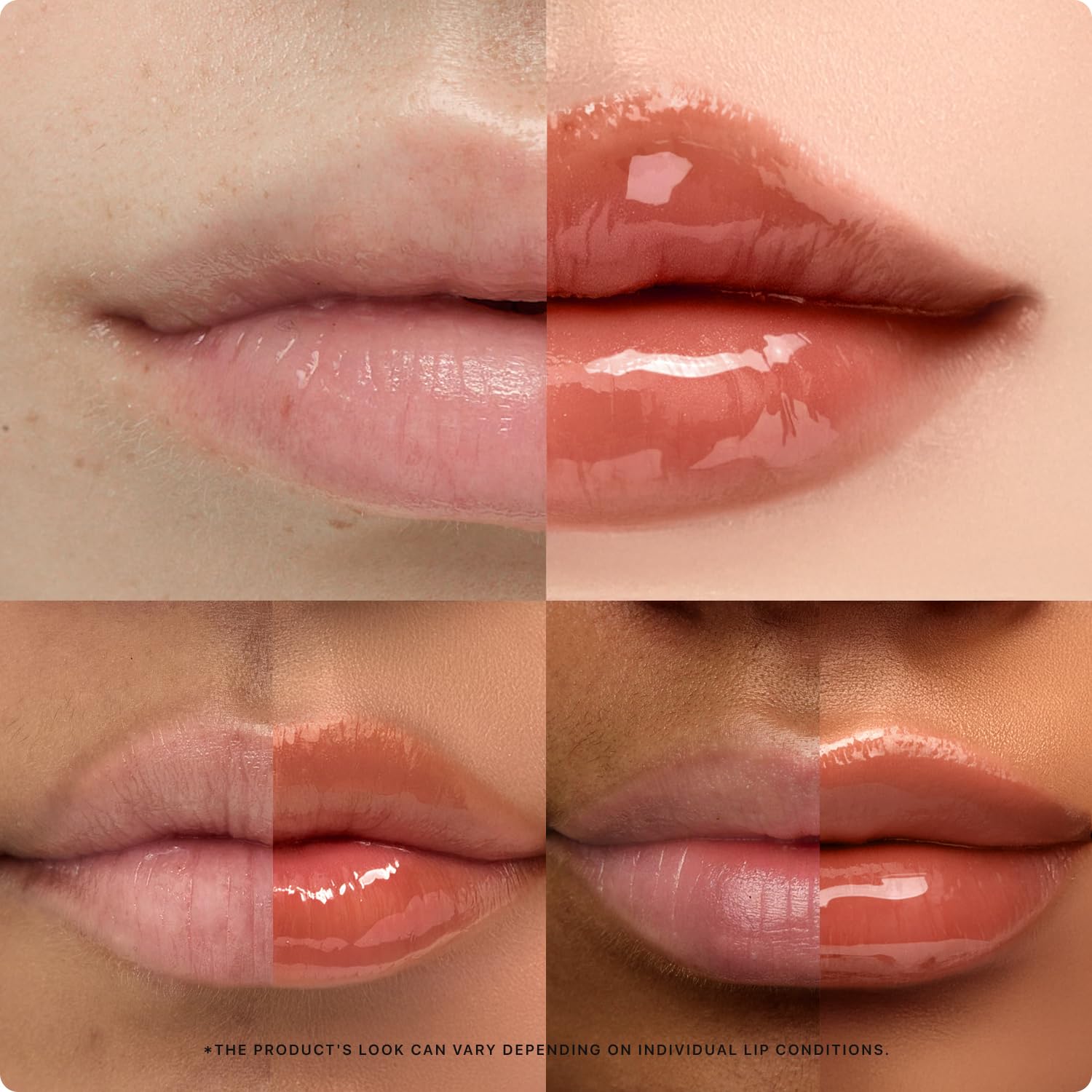 Nature Republic Honey Melting Lip wear on lips with gloss