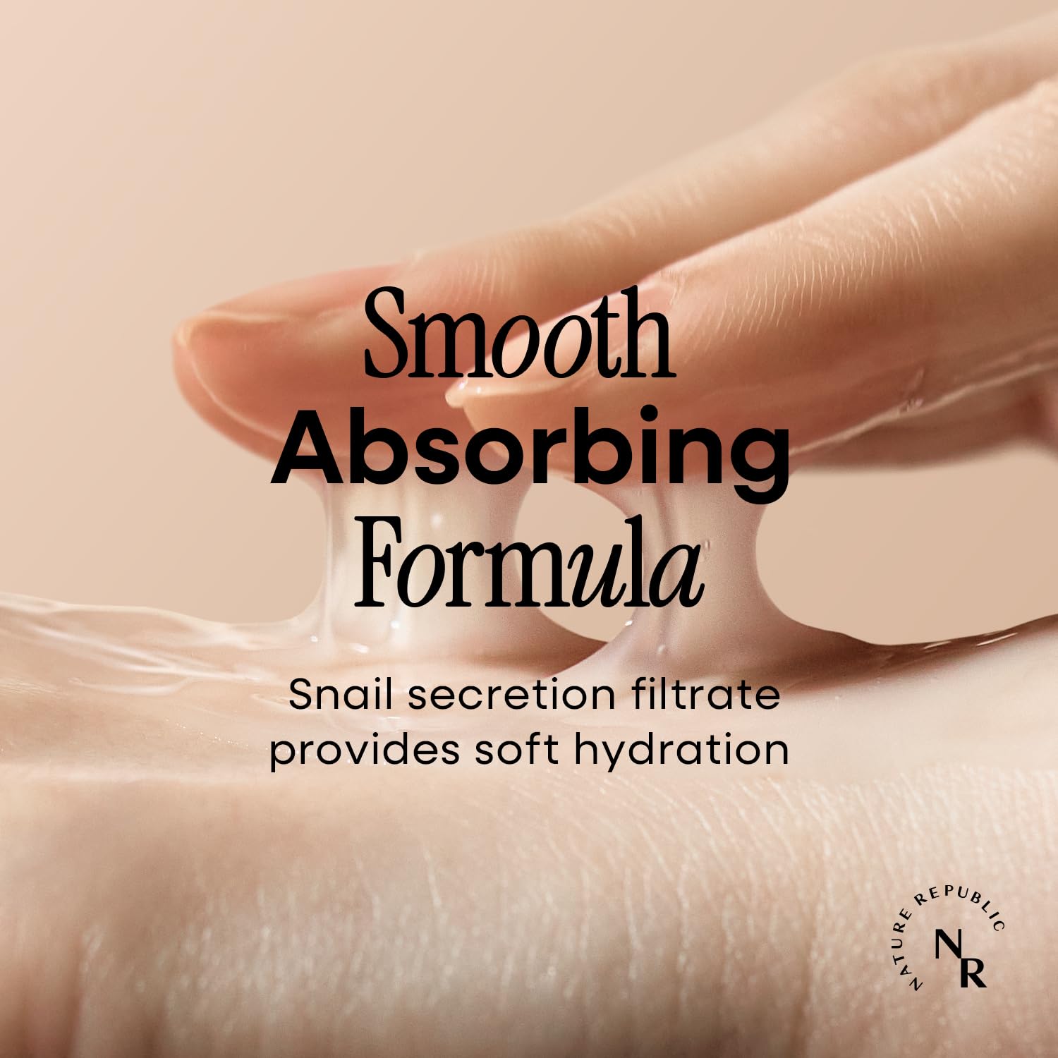 Nature Republic Snail Mucin Emulsion highlights niacinamide and centella for balanced texture.