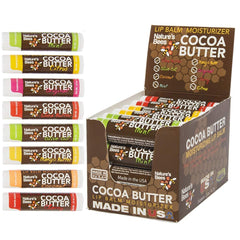 Nature’s Bees lip balm bulk pack image shows 24 tubes for convenient gifting and daily moisture.