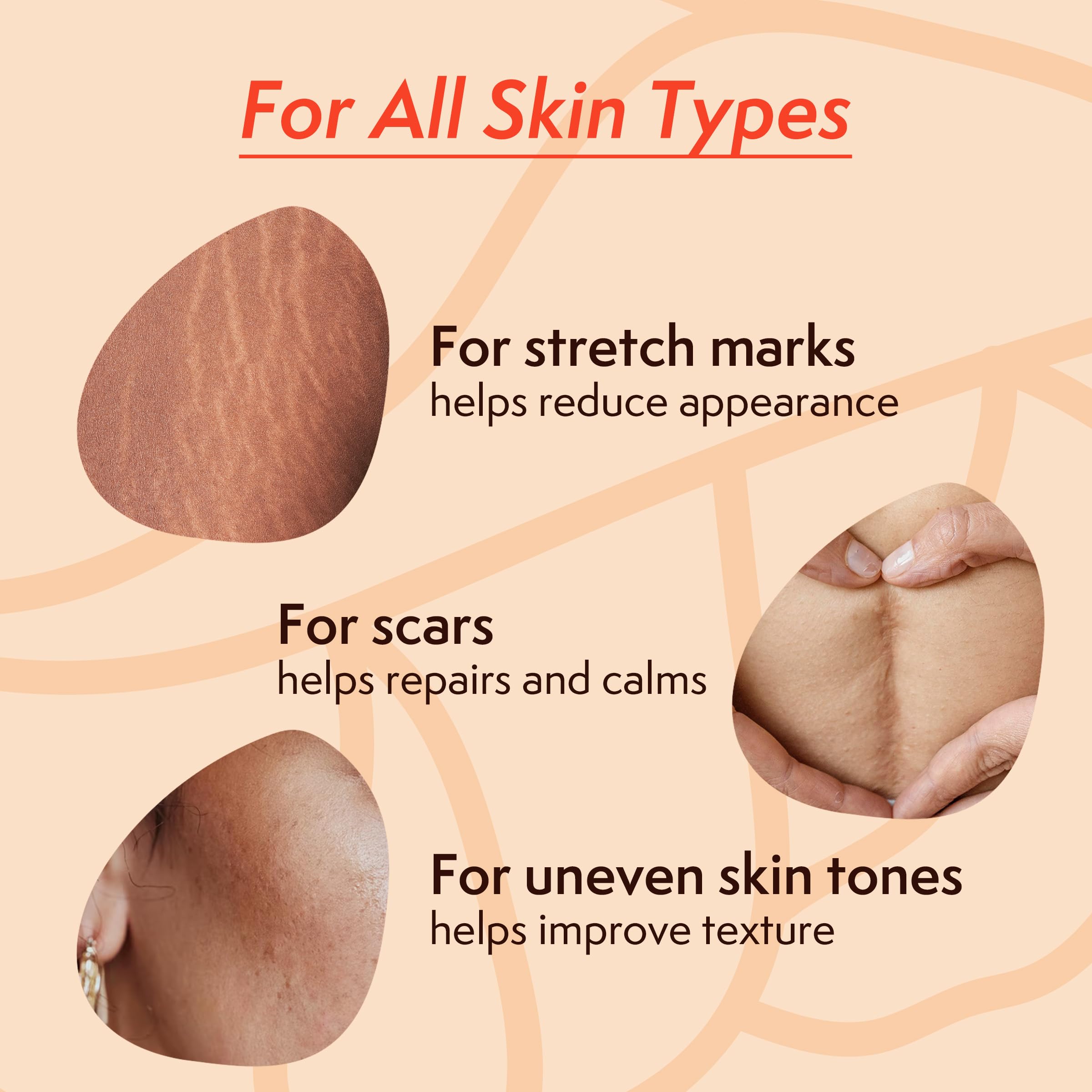 Nature Spell pracaxi oil elasticity highlights improved skin resilience