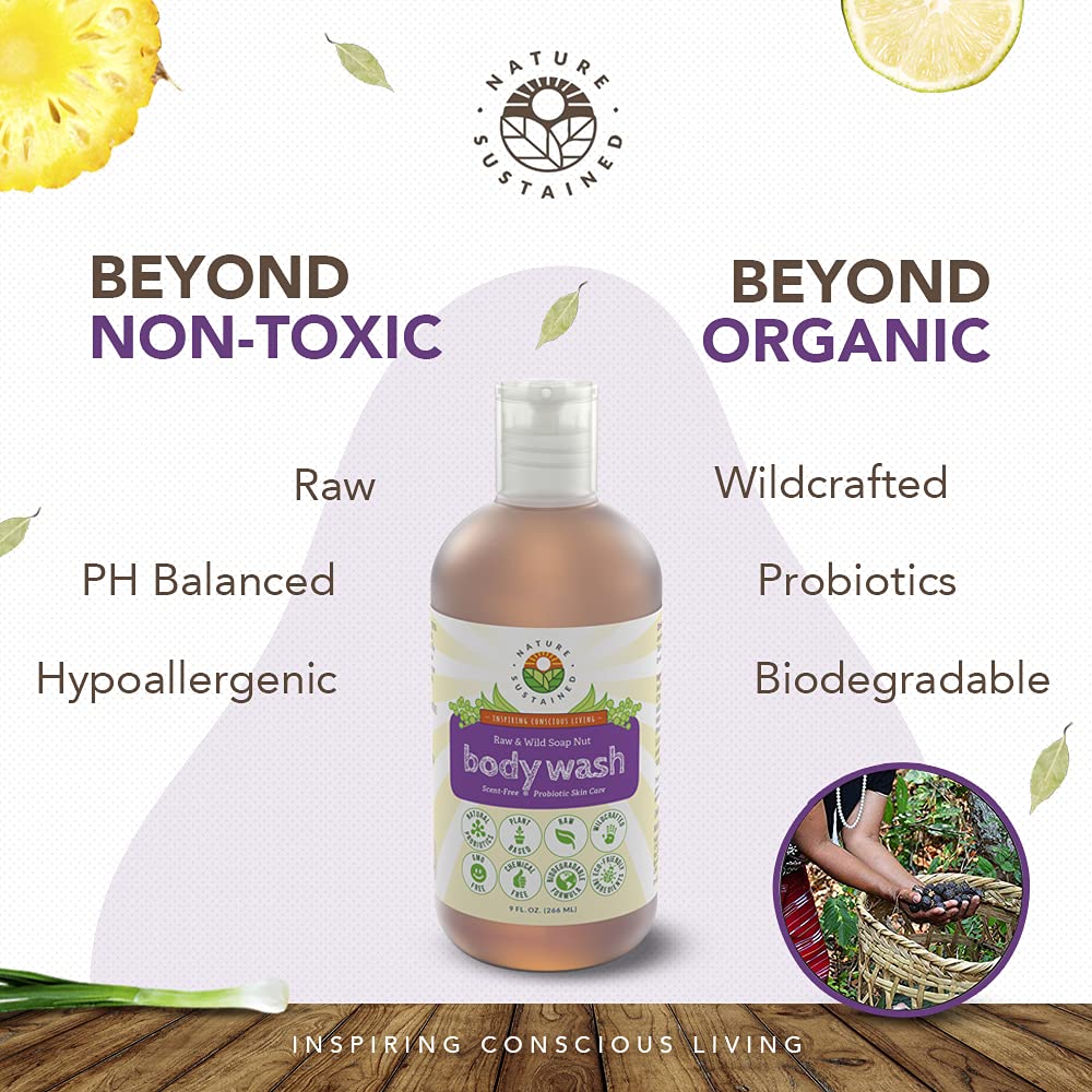 Nature Sustained sensitive-skin-safe formula soothing itchy, dry skin