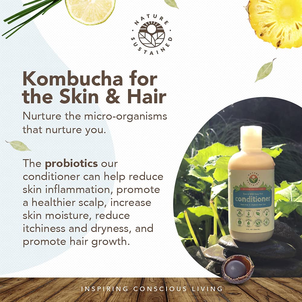Nature Sustained unscented conditioner application for leave in use