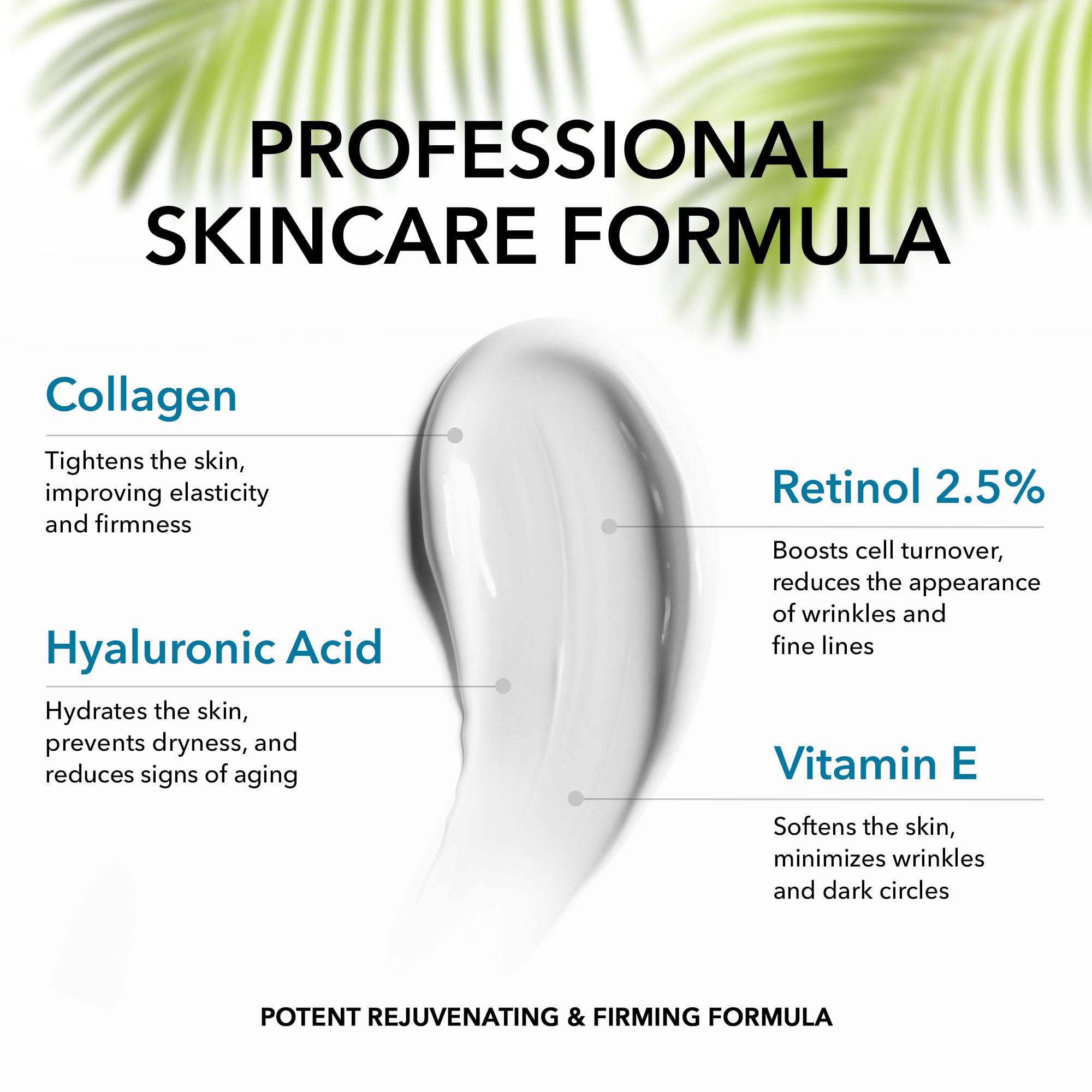 Nature Theory collagen cream texture swirl highlights silky hydration