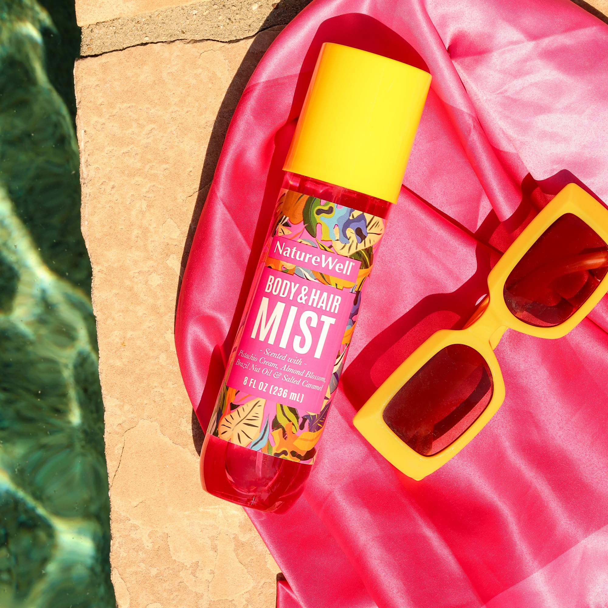 Nature Well Cheeky Hair & Body Mist salt caramel base.